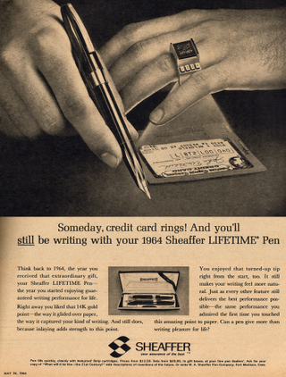 Illustration for article titled Credit Card Rings (1964)